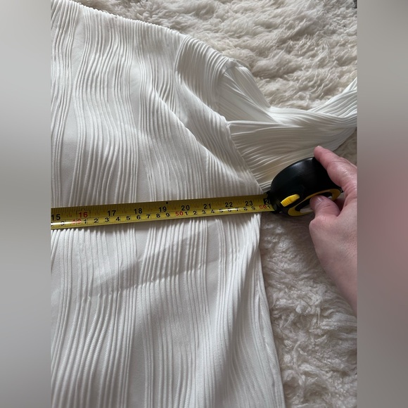 White Ribbed Cardigan - Picture 6 of 6